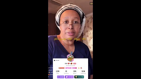 Kiki said she going to try to come live more often.