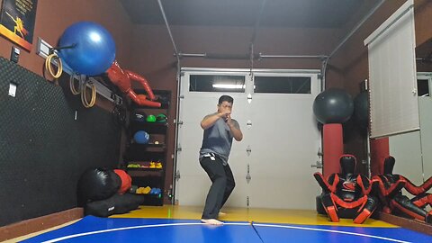 WTD Round Kick to Axe Kick sequential