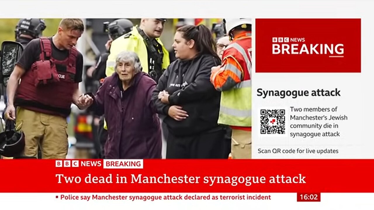 Two members of Manchester's Jewish community die in synagogue attack