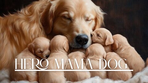 Hero Mama Dog | Saves my Puppies From Drowning