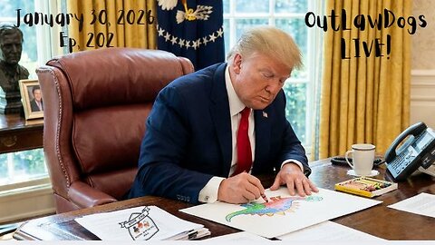 OutLawDogs LIVE! Ep 202-National Draw a Dinosaur Day!