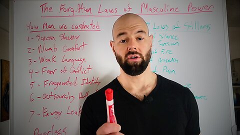 The 7 Forgotten Laws of Masculine Power (Every Man Must Know)