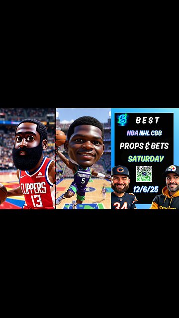 🏀 Saturday's Top NBA PROPS | COLLEGE BASKETBALL PICKS | NHL PICKS | PRIZEPICKS TODAY |12/6/25