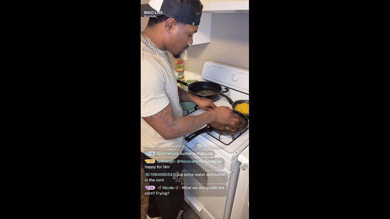 SIRBBB COOKING BIGO LIVE