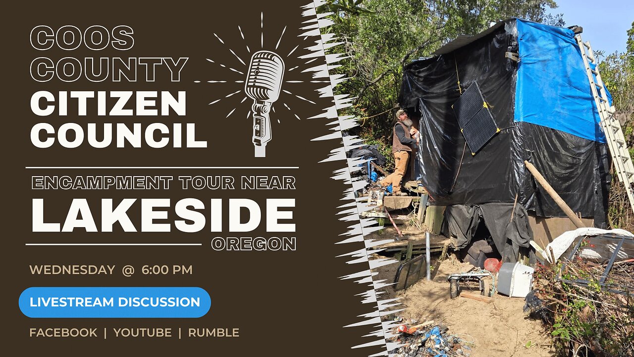 Citizen Council livestream featuring Lakeside Encampments (Episode #14)