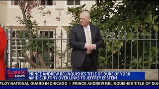 PRINCE ANDREW RELINQUISHES TITLE OF DUKE OF YORK