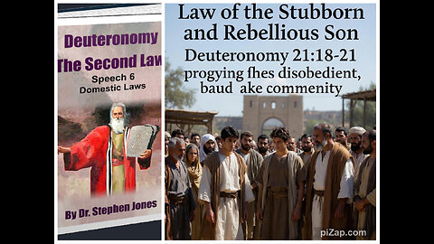 Deut 2ª Ley DISCURSO 6 Cap. 1: LEY DEL HIJO ABORRECIDO, Stephen Jones