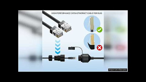 Starlink SPX Plug to RJ45 Adapters Starlink Cable Adapter Waterproof RJ45 Female Review