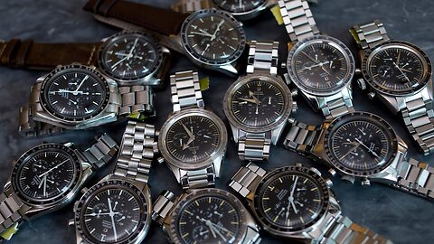 The Omega Speedmaster (The Racer's Watch that became a Space Watch) ⌚