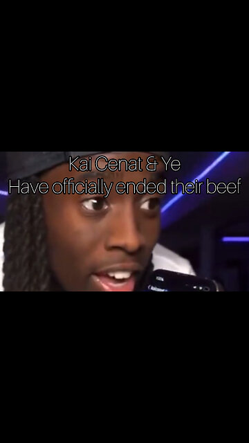 Kanye West & Kai Cenat have officially ended their beef