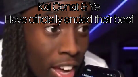 Kanye West & Kai Cenat have officially ended their beef