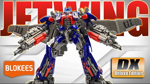TRANSFORMERS WARCRIMES! Blokees DX Jetwing Optimus Prime (Dark Of The Moon Classic Class)