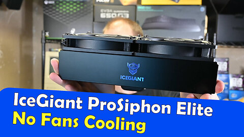 IceGiant ProSiphon Elite No Fans Cooling