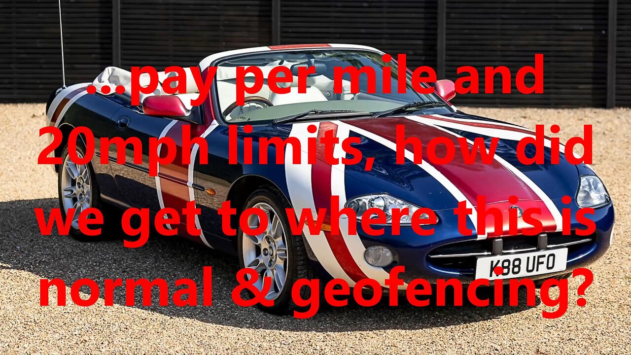 ...pay per mile and 20mph limits, how did we get to where this is normal & geofencing?