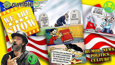 Thurs 12-18 7pm EST Live! News, Culture, Politics and More! Good times.