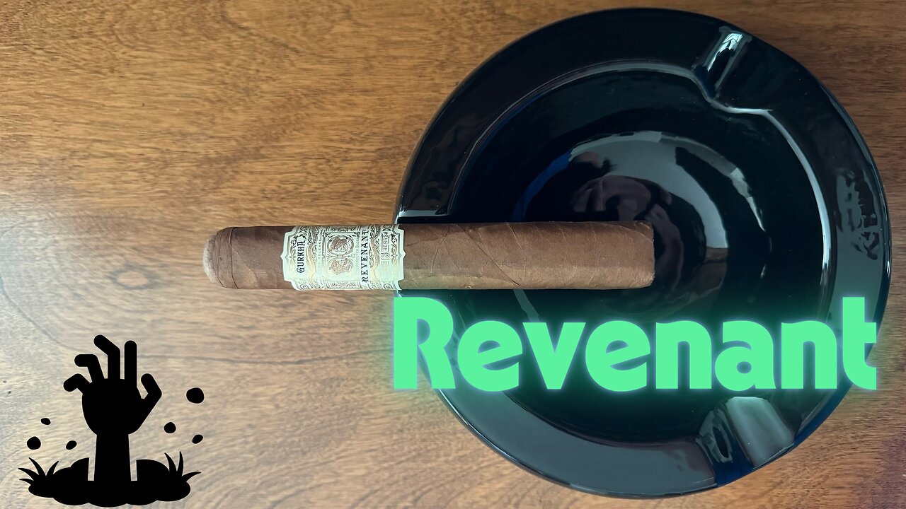 Halloween is approaching! Let's try Gurkha Revenant cigar!