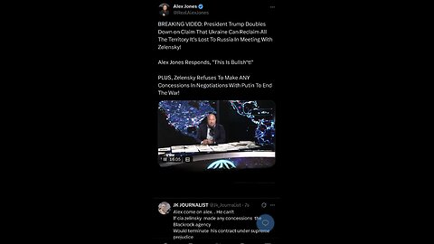 BREAKING VIDEO: President Trump Doubles Down on Claim That Ukraine Can Reclaim All The Territory It's Lost