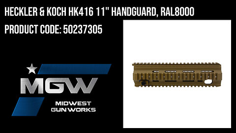 Heckler & Koch HK416 11" Handguard, RAL8000 - 50237305