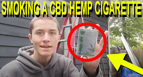 SMOKING A CBD WEED CIGARETTE + CHEAP OUTFIT