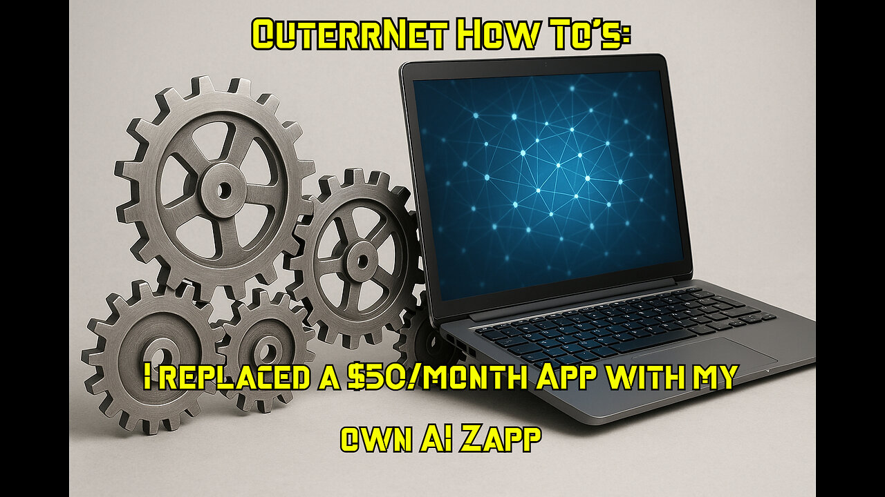 I Replaced My $50/Month SaaS App with an AI Zapp I Built in Minutes — The Future Is Here 🚀