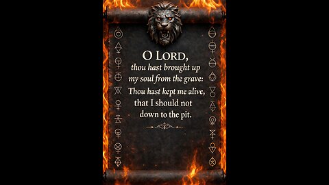 I cried unto tge LORD