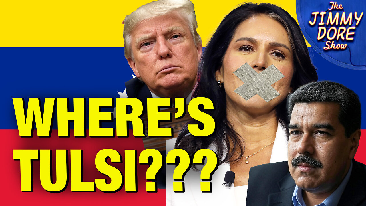 Tulsi SILENT As Trump Administration Ramps Up Regime Change Wars! w/ John Kiriakou