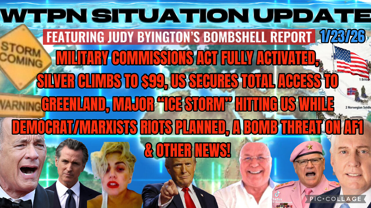 WTPN SITUATION UPDATE FEATURING RESTORED REPUBLIC 1/23/26