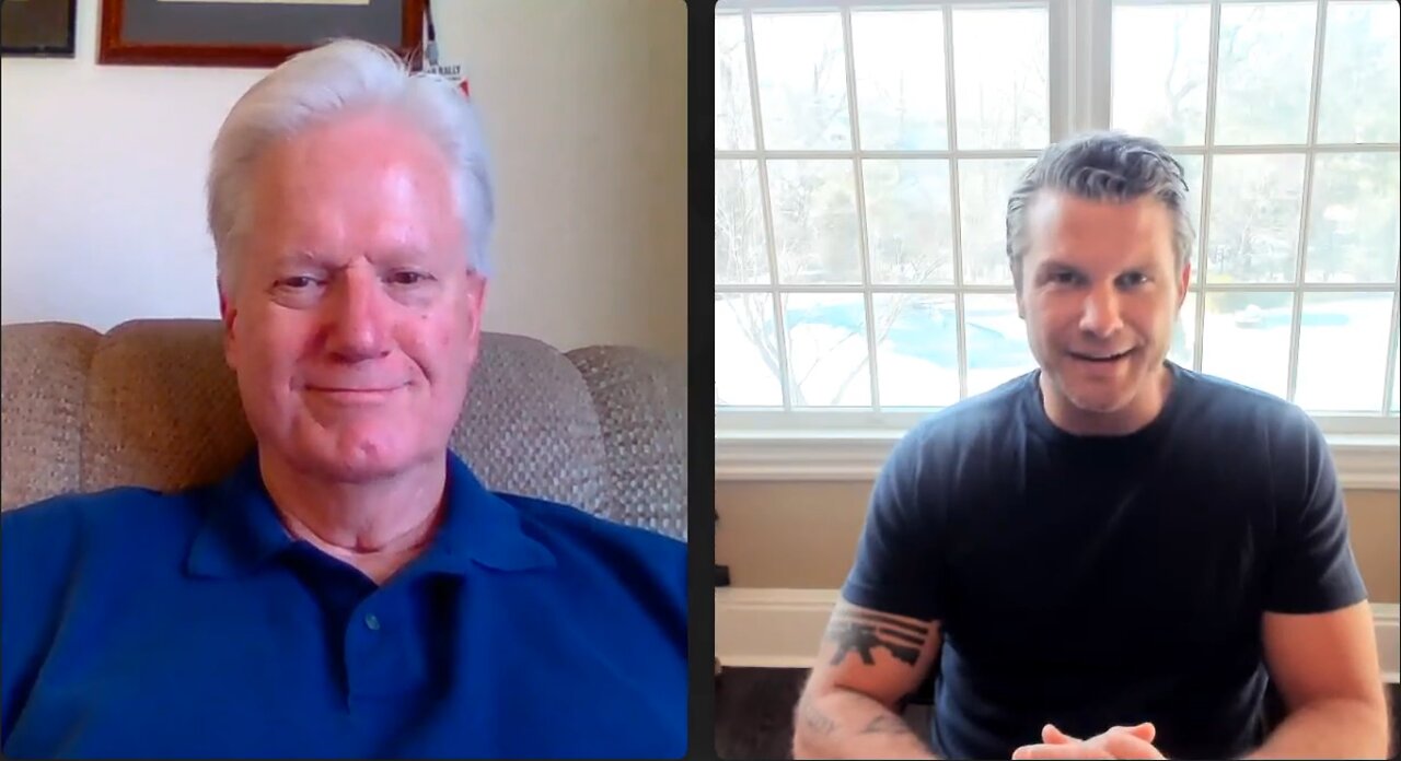 Podcast with Pete Hegseth and Rev Bill Cook - talking about Faith and Religion - March 4, 2021
