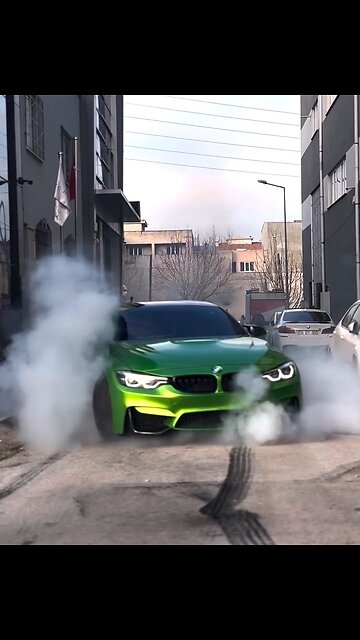 BMW drifting