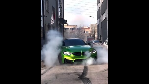 BMW drifting