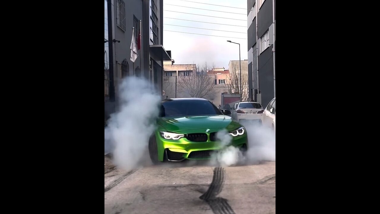 BMW drifting