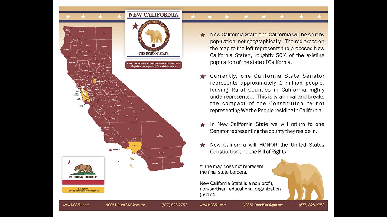 Admissions Bill for New California State