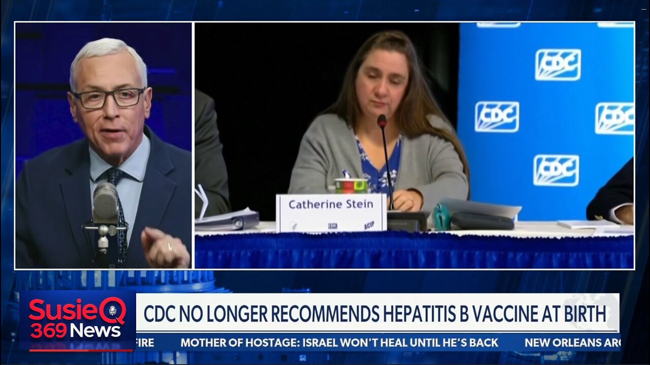 CDC NO LONGER RECOMMENDS HEPATITIS B VACCINE AT BIRTH