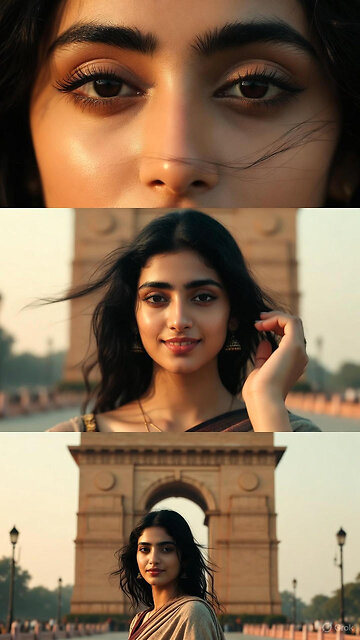 Golden hour + Delhi = Magic ✨