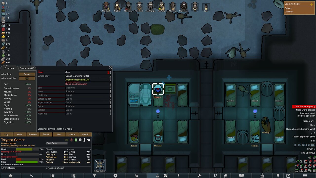 Organ Harvesting: The Prequel: The Sequel: The Movie: The Game: The Movie - Rimworld - Part 4