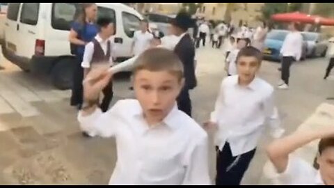 Jewish orthodox boys yell ‘go home’ & spit on visiting Christians