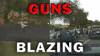 Bad Guy Comes Out Blazing With Two Guns Against An Army Of Cops On Video! LEO Round Table S10E07