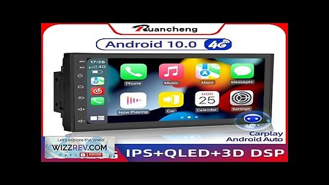 Ruancheng 8G 128G 2 Din Android 13 Car Radio GPS AI Carplay Review