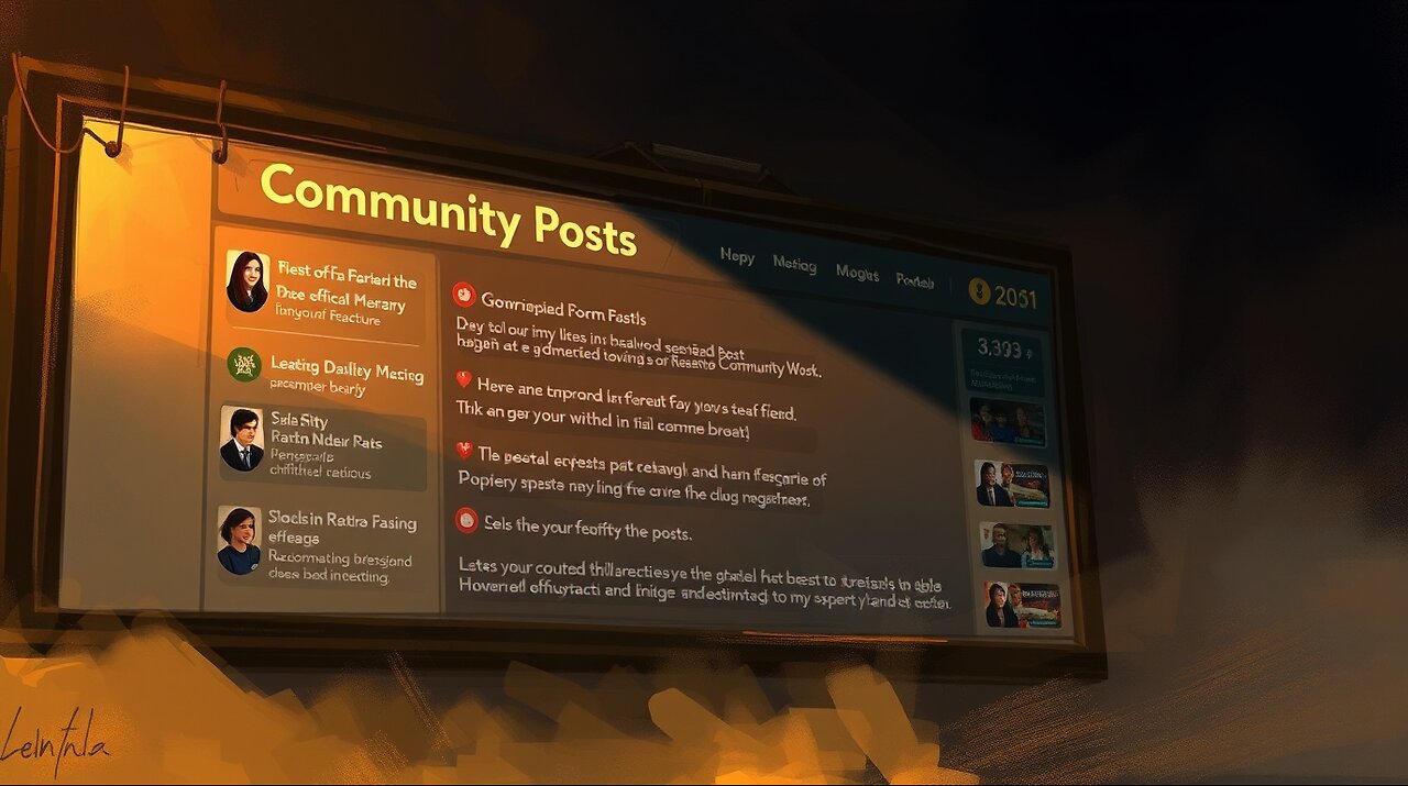Community Posts