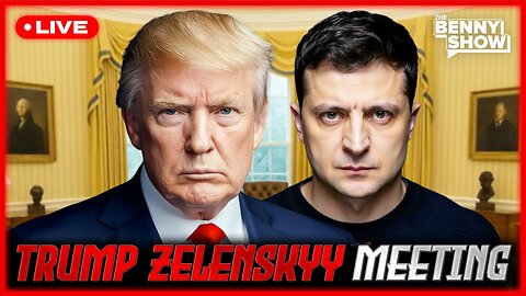 🚨Trump Meets With Zelenskyy LIVE Now At White House, Ending War in Ukraine, Peace with Russia?