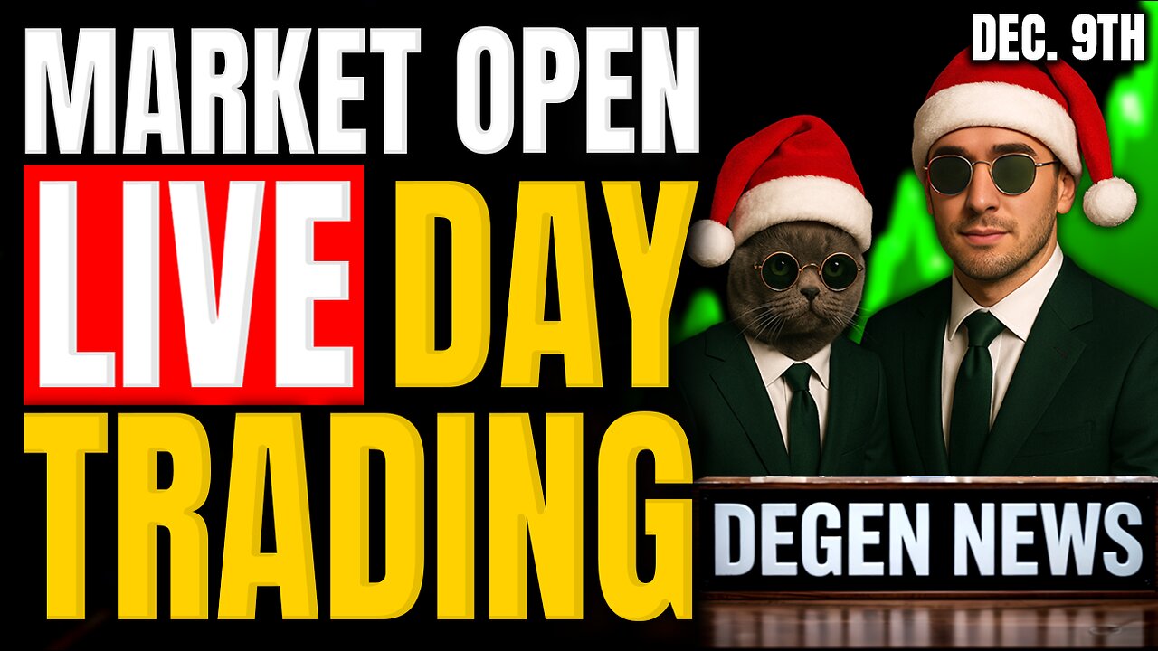 Live Trading Market Open (Futures & Options) || The Matt Kohrs Show