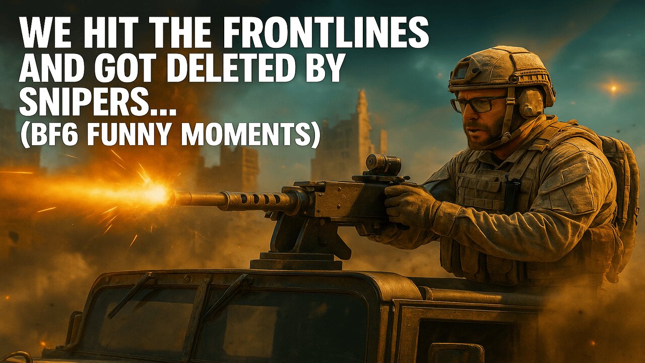 We Hit the Frontlines and Got Deleted by SNIPERS... (BF6 Funny Moments)