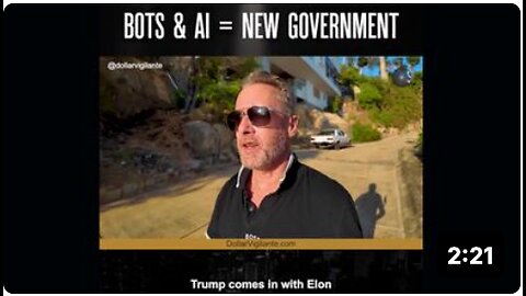 Bots & AI = New Government