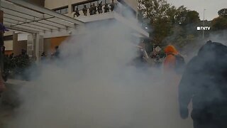 ICE Deploys Tear Gas In Portland Against Violent Protestors