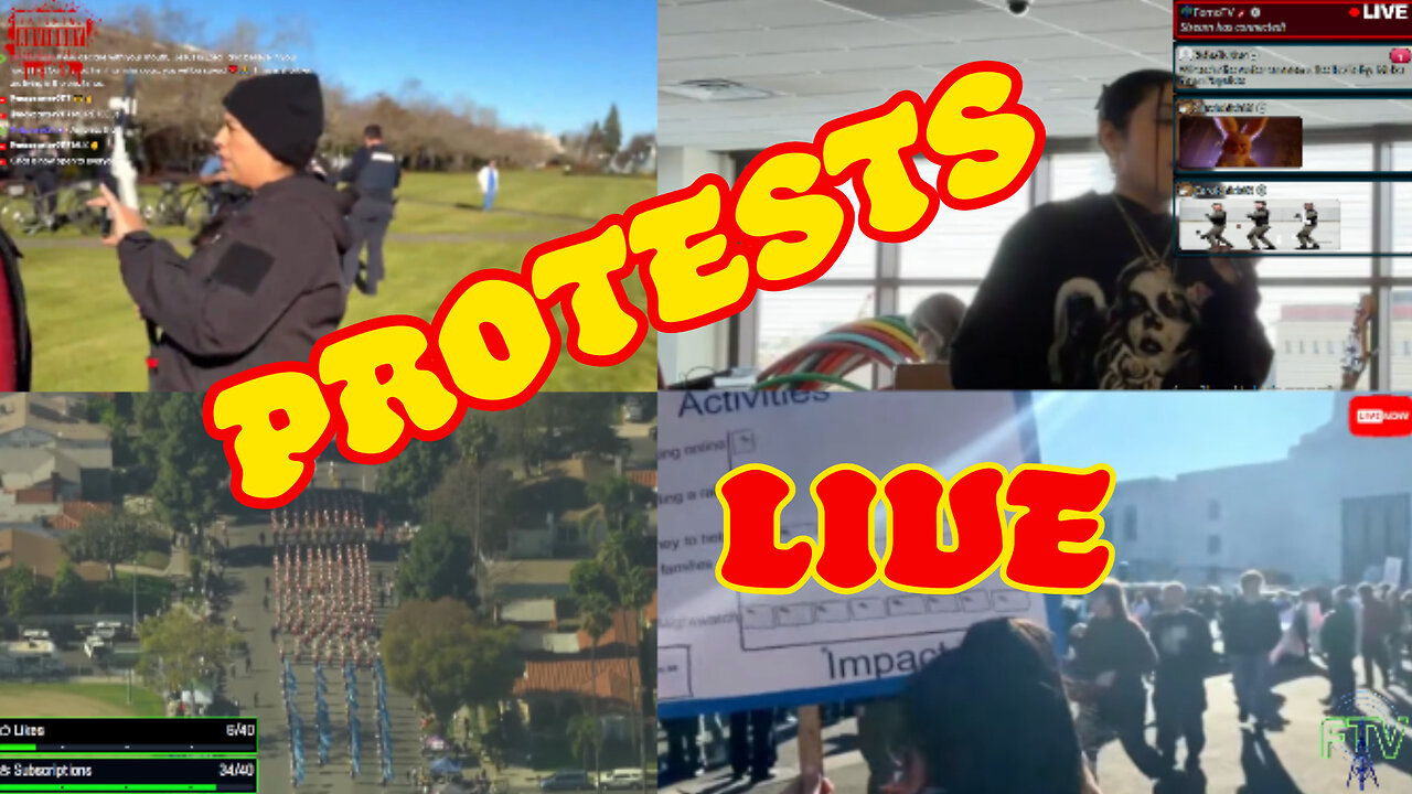 MLK Day Parades & ICE Protests LIVE Multi-View