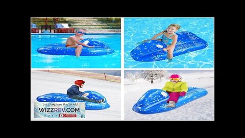 Snow Tube for KidsSnow sled for Adult Snow Toys for KidsSnow Tube Review