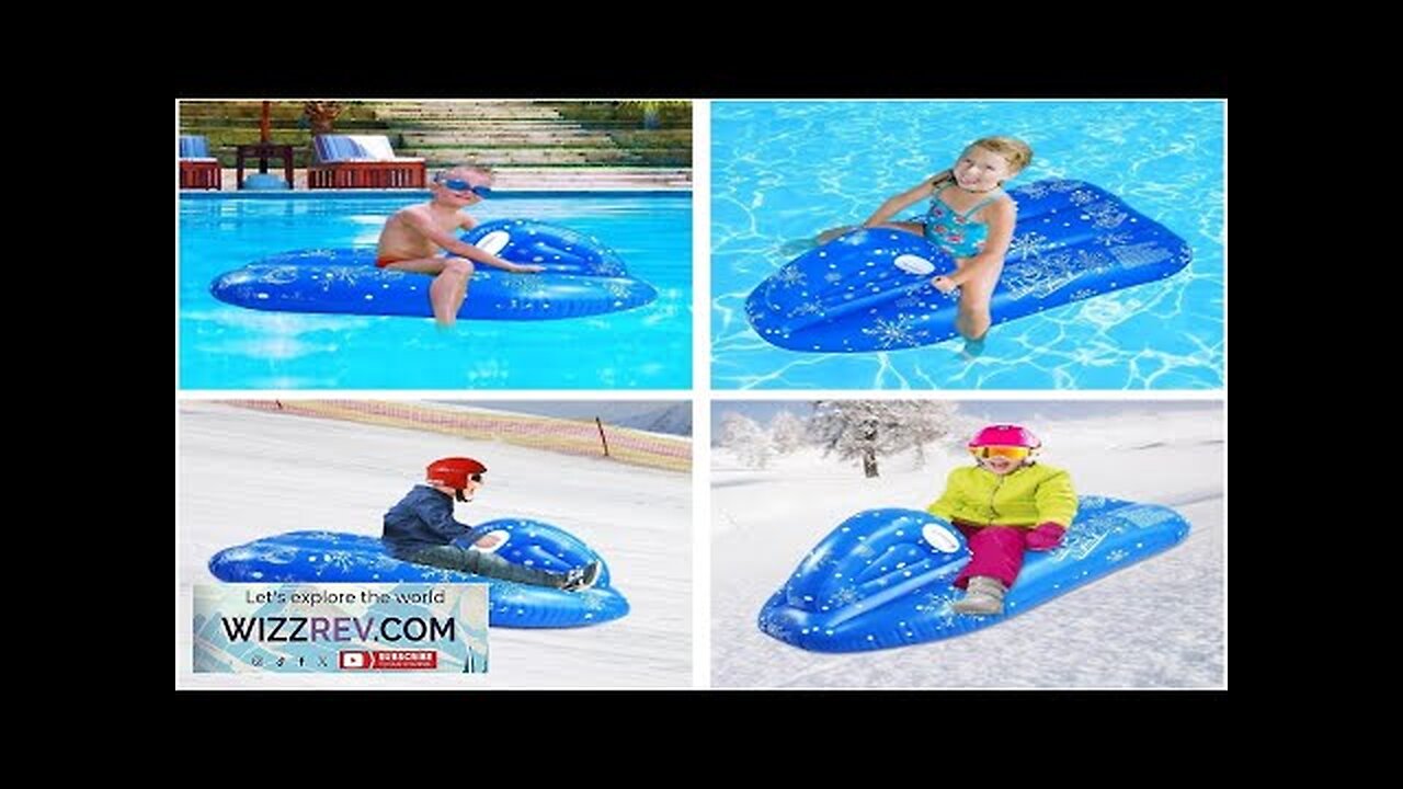 Snow Tube for KidsSnow sled for Adult Snow Toys for KidsSnow Tube Review