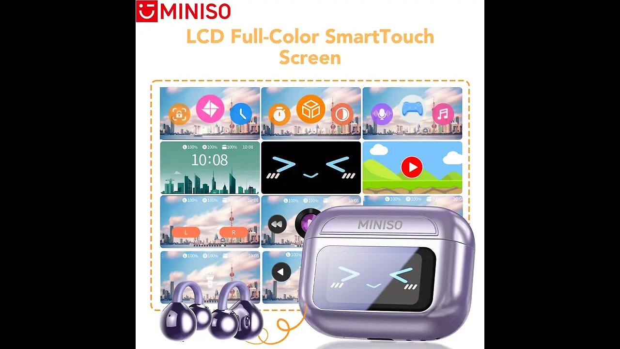 MINISO MS201 BT V6.0 Wireless Ear Clip-On