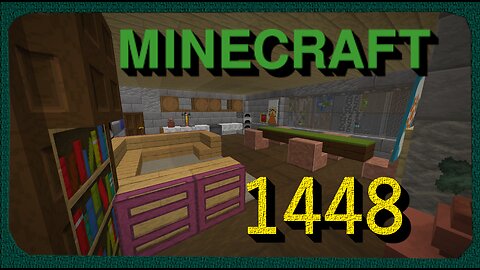 Lets Play Minecraft Episode – 1448 Main floor and front step upgrades