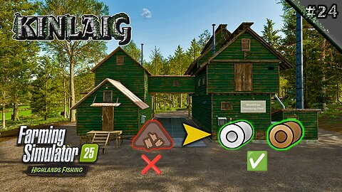 BUILDING A PAPER MILL FOR INCOME! 🧻🤑 BUYING TWO NEW FIELDS! | Kinlaig Ep. 24 | Farming Simulator 25